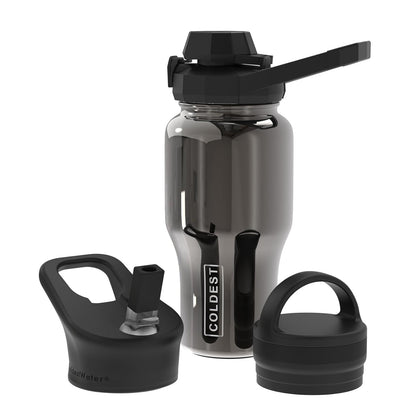 COLDEST 26oz universal shaker bottle with variety lids (770ml)